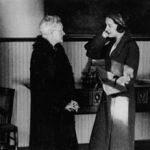 Marie Curie en la Residencia de Señoritas, en Madrid