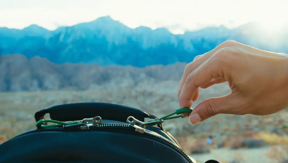 Cremallera de un bolso