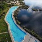 Piscina natural más grande de España.