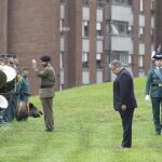 Homenaje al guardia civil José Antonio Pardines, primera víctima mortal de ETA, en el 50 aniversario de su muerte