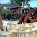 Noria de la fábrica de La China, en el Retiro