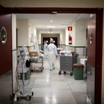 Imagen del interior del hospital Gregorio Marañón de Madrid