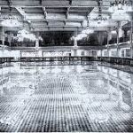 Pista de hielo en el centro del Madrid de los años 20