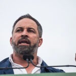 El presidente de Vox, Santiago Abascal