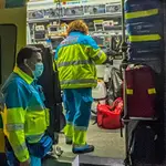 Ambulancia en Madrid