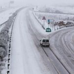 Nieve en la Sierra de Madrid