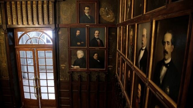 Interior "masculino" del Ateneo de Madrid