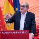 El candidato del PSOE a presidir la Comunidad de Madrid, Ángel Gabilondo