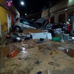 Inundación registrada en Javalí Viejo (Murcia)