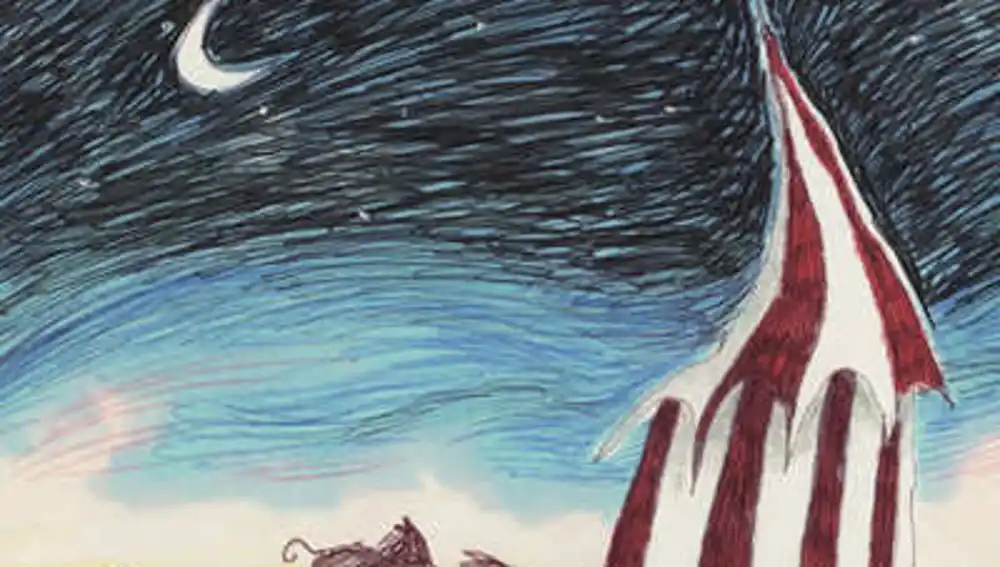 Uno de los dibujos de Burton