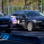 Un VTC circulando por el centro del Sevilla