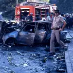 Atentado de ETA en la Plaza de la República Dominicana, en Madrid, 1986