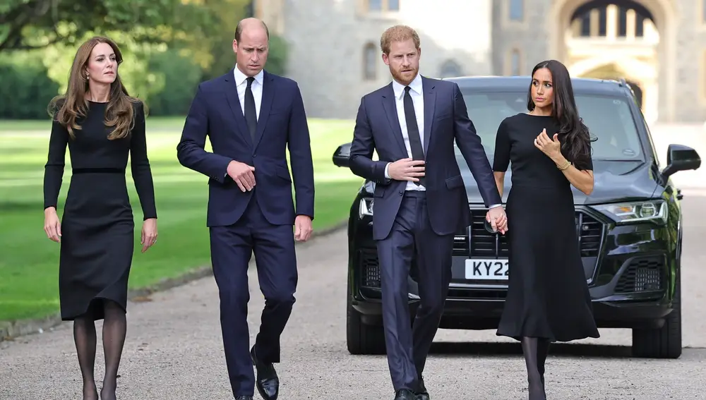 Los duques de Cambridge y los de Sussex