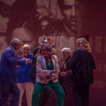 Ana Marzoa, Guillermo Montesinos, Amparo Pamplona, Paco Racionero, Juan Ribó y María Luisa San José componen el elenco de "Celebración"