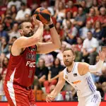 Marc Gasol, en un partido contra el Real Madrid la temporada pasada