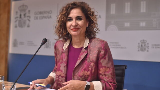 La ministra de Hacienda y Función Pública, María Jesús Montero