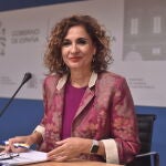 La ministra de Hacienda y Función Pública, María Jesús Montero