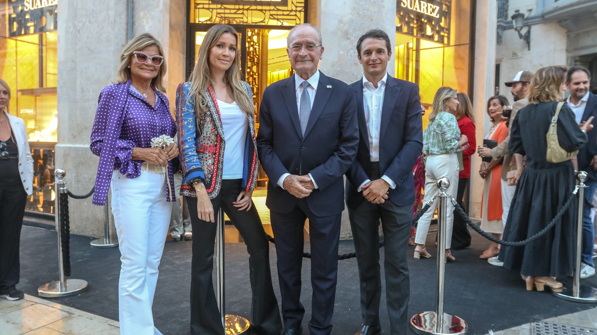 Joyería Suárez abre una nueva 'boutique' en la calle Larios de Málaga.