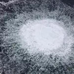 Imagen de la gran mancha de gas tras el sabotaje del gasoducto Nord Stream