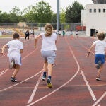 Mini olimpiada celebrada este verano en Tres Cantos