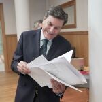 El portavoz de la Junta, Carlos Fernández Carriedo, tras el Consejo de Gobierno