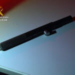 Imagen de archivo de un bolígrafo pistola 
