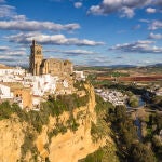 Vista de Arcos de la Frontera, en la provincia de Cádiz