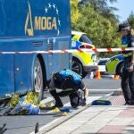 Atropello mortal de un varón frente a la Escuela de Idiomas de Salamanca, en la calle Peña de Francia