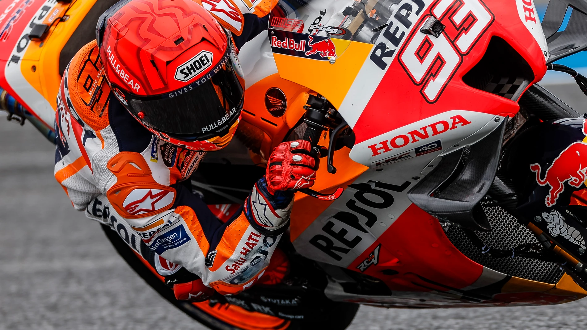 Marc Márquez, este viernes en los libres del GP de Tailandia de MotoGP