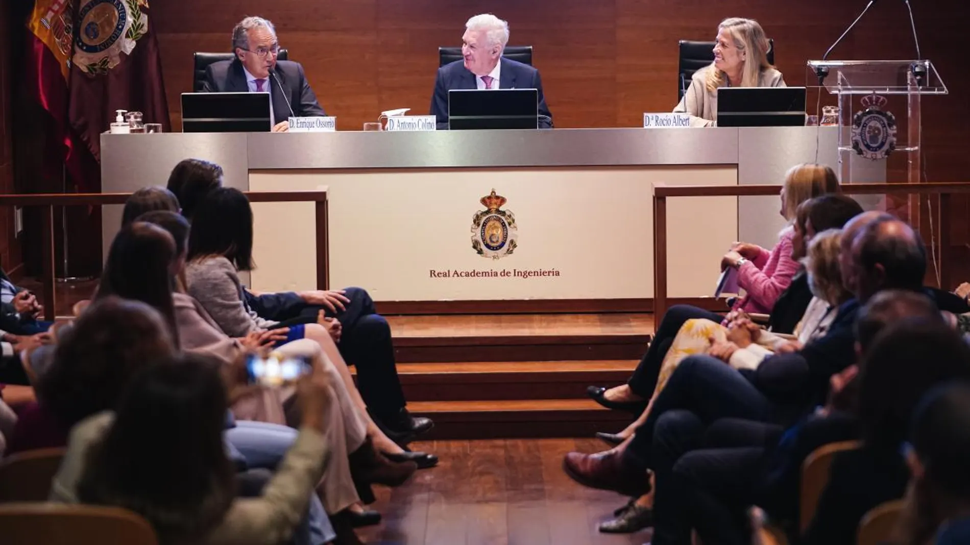 Ossorio ha clausurado hoy el acto de presentación en los proyectos en los que colabora la Real Academia de Ingeniería