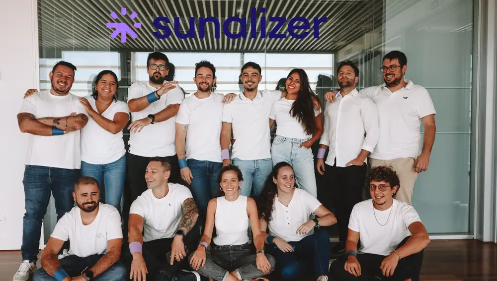 El equipo de Sunalizer, el marketplace de energía solar en España