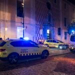 Vehículos de emergencias ante la Casa de Cultura de Girona tras la explosión de un bidón en el marco de una exhibición científica.GLORIA SANCHEZ - EUROPA PRESS30/09/2022