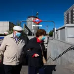 Estación de Metro de Begoña en el Hospital La Paz (Madrid)