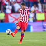 Koke, en el partido ante el Sevilla