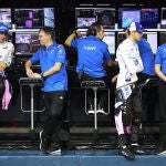 Fernando Alonso y Esteban Ocon, ambos en Alpine en la F1