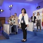 Virginia Pérez, en su despedida del cargo