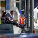 Fernando Alonso, después del fallo en el motor de su Alpine