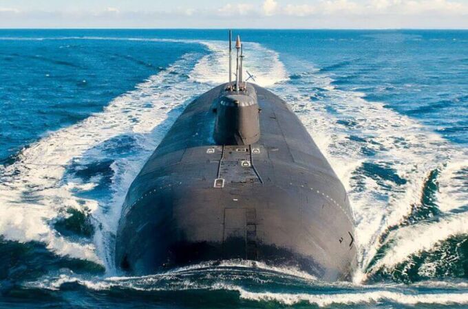El submarino ruso Belgorod El submarino ruso Belgorod