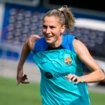 Crnogorčević, jugadora del Barcelona