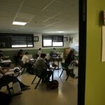 Alumnos de segundo de Bachillerato del instituto Valdefuentes, en Sanchinarro