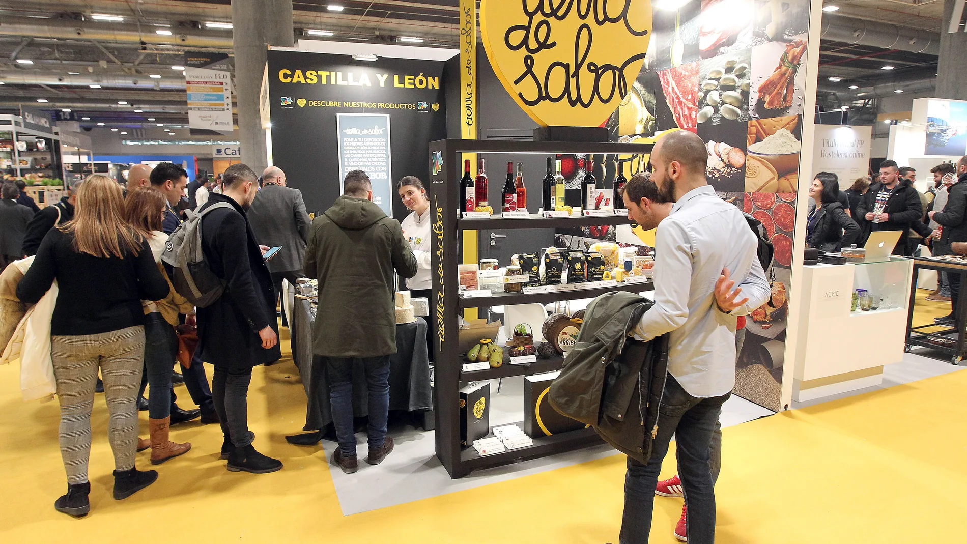 Stand de Tierra de Sabor en Madrid