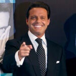 El cantante mexicano Luis Miguel, durante la presentación de su nuevo disco "Cómplices" . EFE/Chema Moya