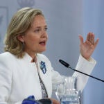 La vicepresidenta primera del Gobierno y ministra de Economía, Nadia Calviño