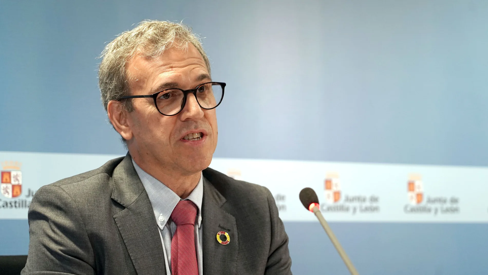 El consejero de Industria, Comercio y Empleo, Mariano Veganzones