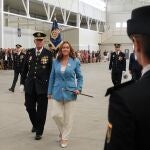 La delegada del Gobierno en Castilla y León, Virginia Barcones, preside los actos centrales de celebracón en la Comunidad del Día del Patrón de la Policía Nacional