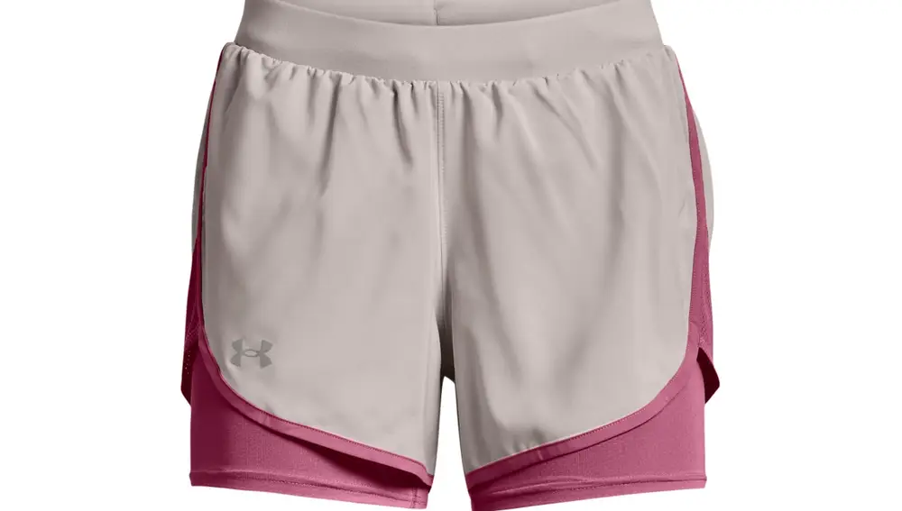 Short de mujer 2 en 1 Fly-By Elite, de Under Armour
