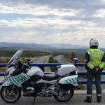 Un agente de la Guardia Civil de Tráfico