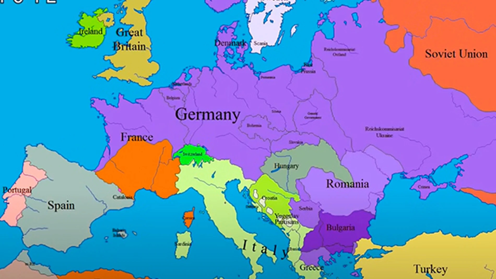 Europa, año 1942.