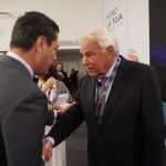 Felipe González y Juanma Moreno coincidieron en el Foro La Toja