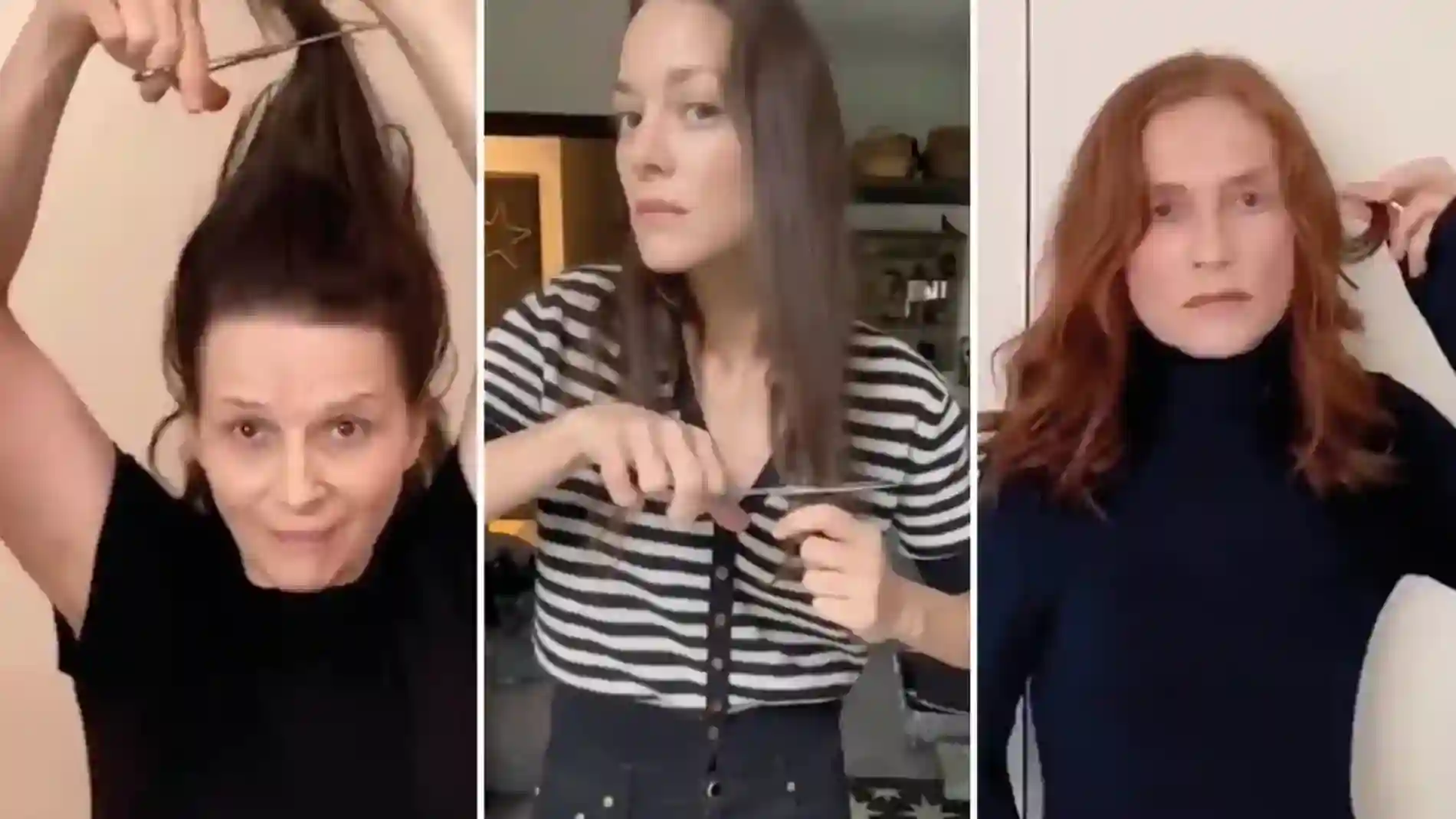 Juliette Binoche, Marion Cotillard e Isabelle Huppert se cortaron el pelo en un vídeo como señal de protesta por la muerte de Mahsa Amini en Irán.